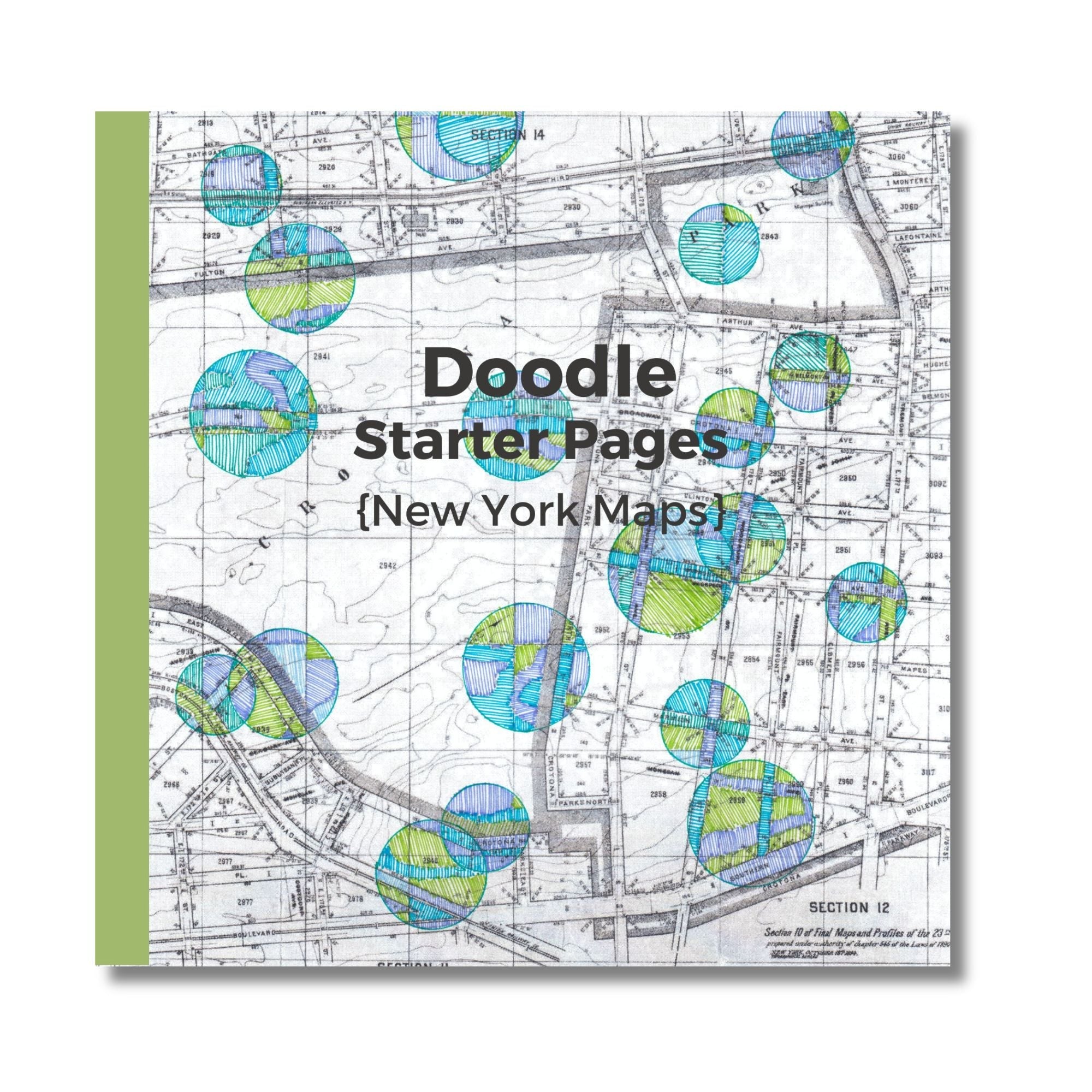 Doodle Starter Book - NY Maps