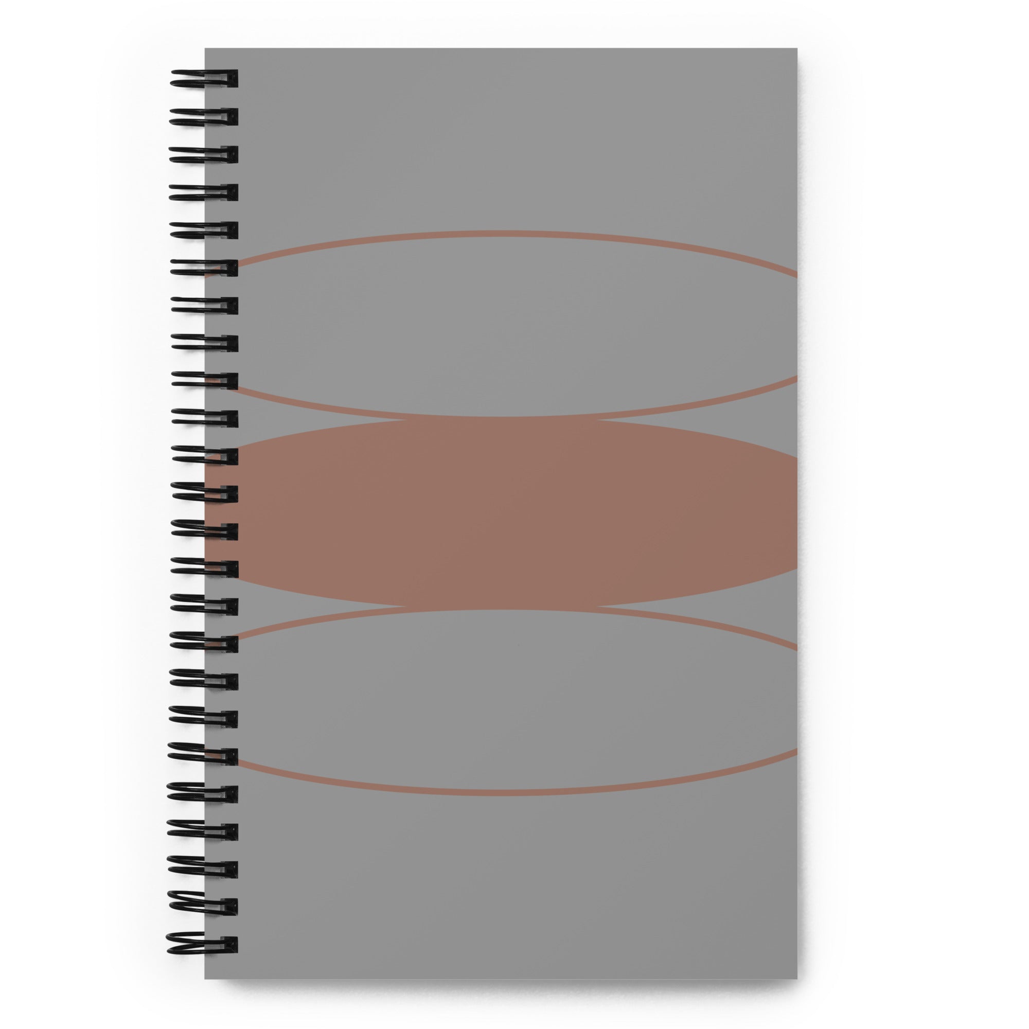 Ovals Spiral notebook